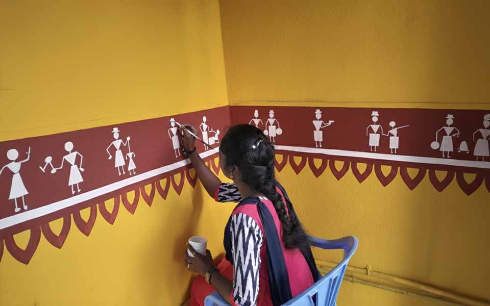 Wall painting sample 3